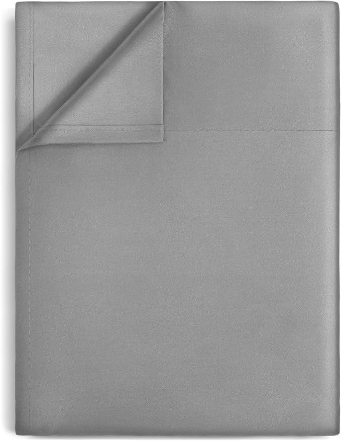 Lirex Flat Sheet, Queen Size Extra Soft Brushed Microfiber Flat Sheet, Machine by Lirex