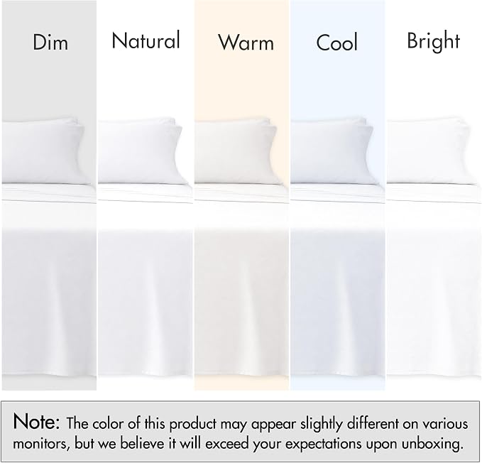 RUVANTI 100% Cotton Sheets – California King Percale Bedding, Cooling & - Image 7