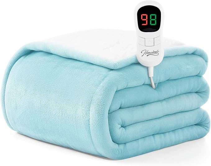 Homemate Electric Heated Blanket Full Size by Homemate
