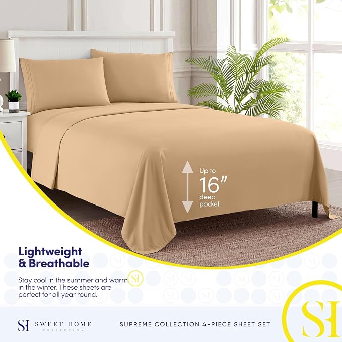 RV Queen Bed Sheets - Image 3