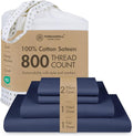 Threadmill Luxury 800 Thread Count King 100% Cotton Sheets by ThreadmillHomeLinen