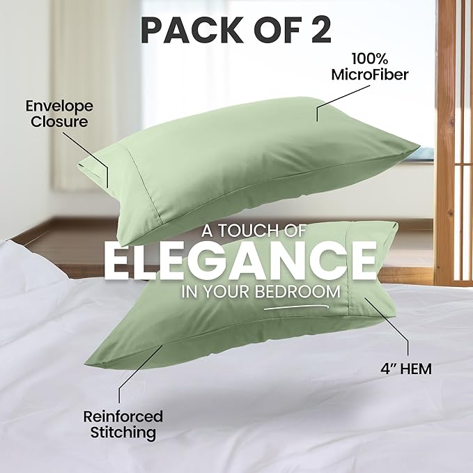 Utopia Bedding King Pillow Cases - Image 5
