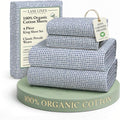 LANE LINEN 100% Organic Cotton Printed King Size Bedding Sheets & Pillowcases by LaneLinen
