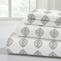 Modern Threads Printed 3-Piece Extra Soft Bedding Sheets & Pillowcase Set by ModernThreads