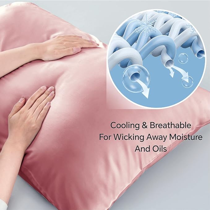 BEDELITE Pillow Cases Standard Size Set of 2, Rayon Derived from Bamboo - Image 3
