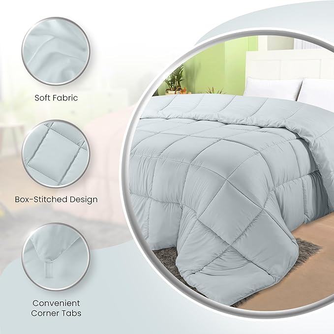 Utopia Bedding Comforters Twin Size, All Season Duvet Insert, Down Alternative - Image 6