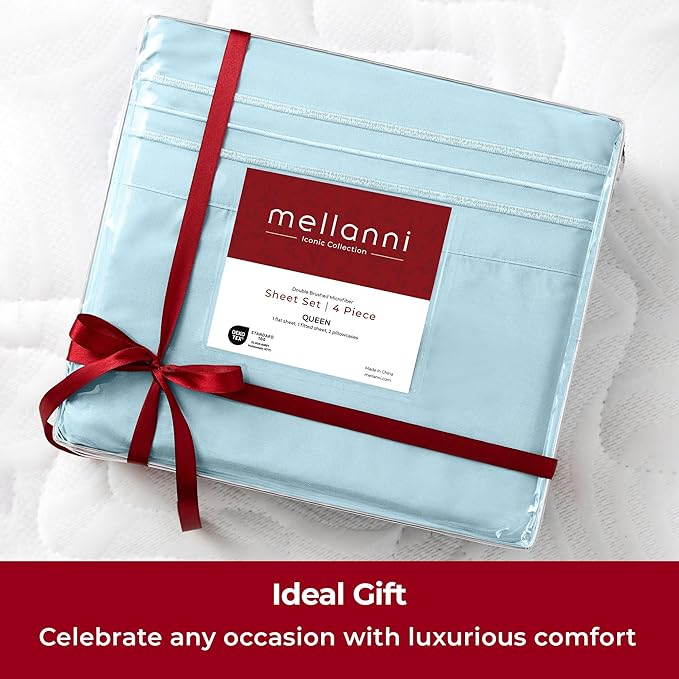 Mellanni Extra Deep King Sheets - Image 9