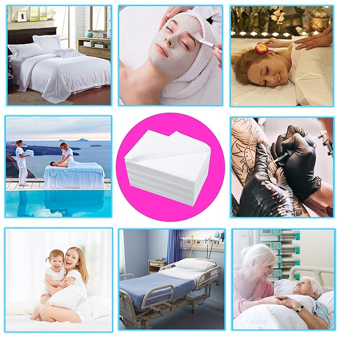 31" x 71" Disposable Bed Sheets - Image 5