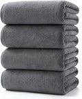 Lumimi Towels 4 Soft Microfiber Bath Towel Set Salon Gym Yoga Travel Super by Lumimi