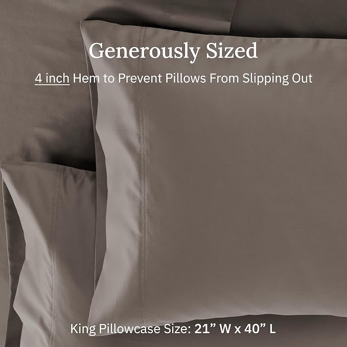 California Design Den Luxuriously Soft Premium 600 Thread Count, 100% Cotton - Image 6