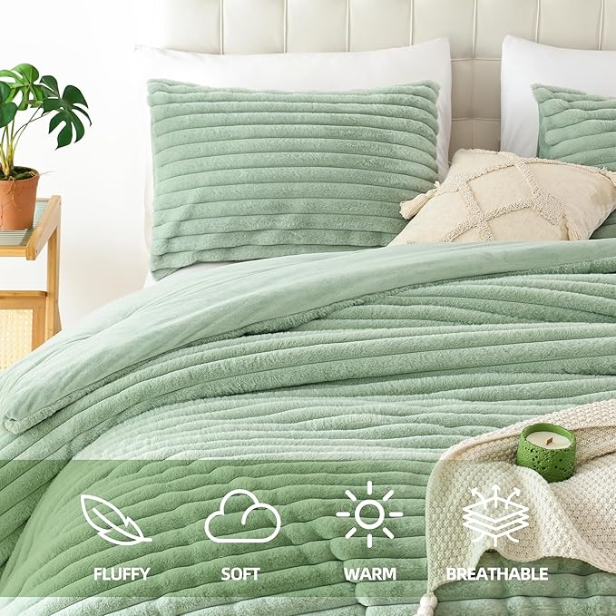 Smoofy Fluffy Twin Comforter Sets 2 Pieces - Image 2