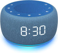 Buffbee Sound Machine & Alarm Clock 2-in-1, 0-100% Clock Face Brightness by BUFFBEE
