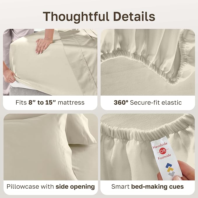 California Design Den Twin Sheet Set - Image 6