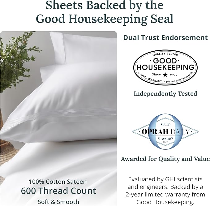 California Design Den Split King Sheet Set - Image 2