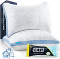BETU Cooling Pillows Standard Size Set of 2, Shredded Memory Foam Cool Pillows by BETU