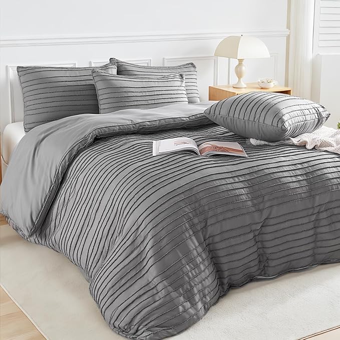NEXHOME PRO Twin Duvet Cover, Soft and Lightweight 100% Washed Microfiber by NEXHOMEPRO