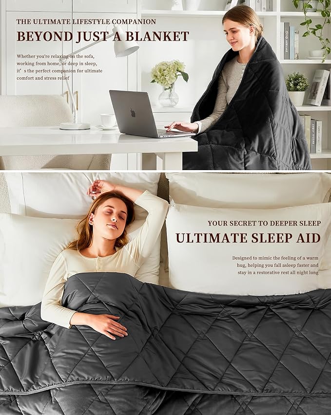 L'AGRATY King Size Weighted Blanket - Image 5