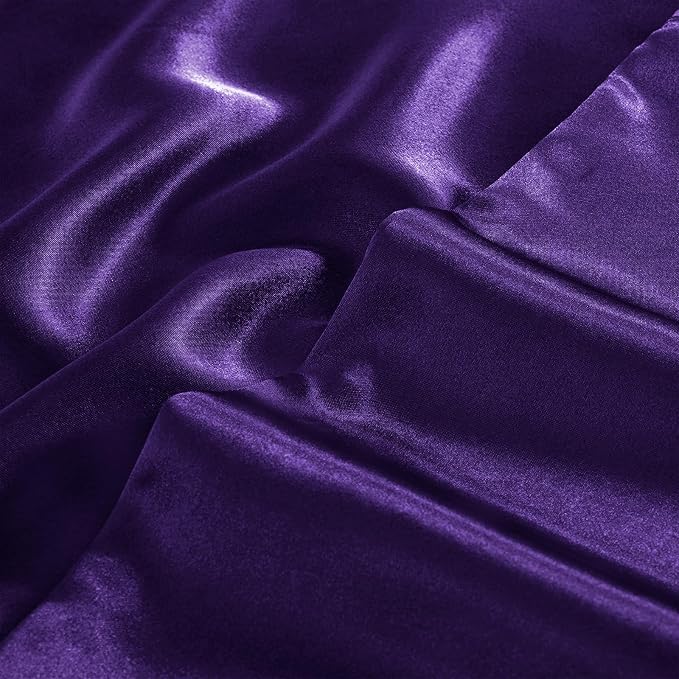 Aormenzy Satin Pillow Cases for Women Standard Size Set of 2, Fade Resistant - Image 7