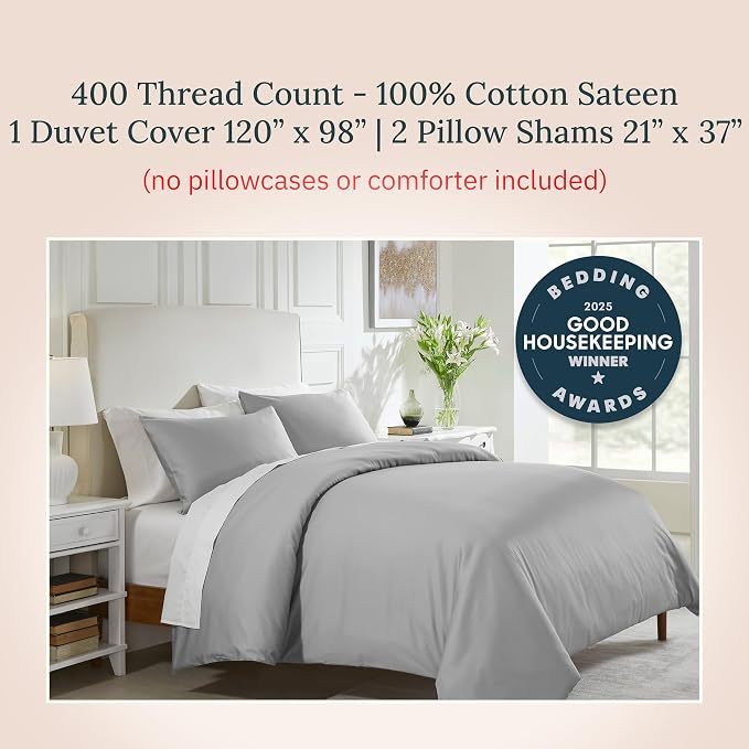 California Design Den Oversized King Duvet Cover Set - Image 3