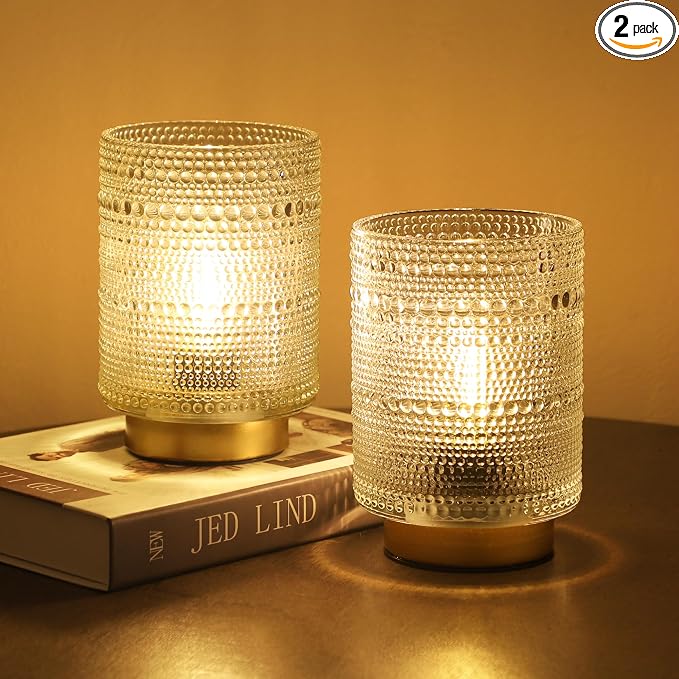 2 Pack Battery Operated Decorative Lamp by Ularoom