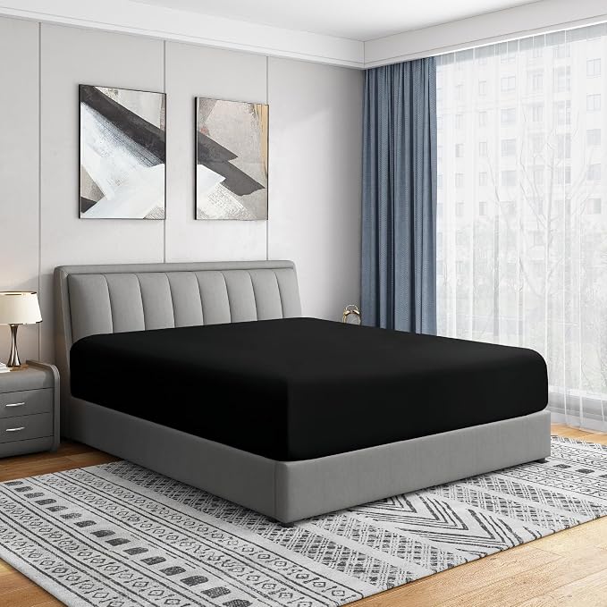 Cathay Home Twin XL Fitted Sheet by CathayHome