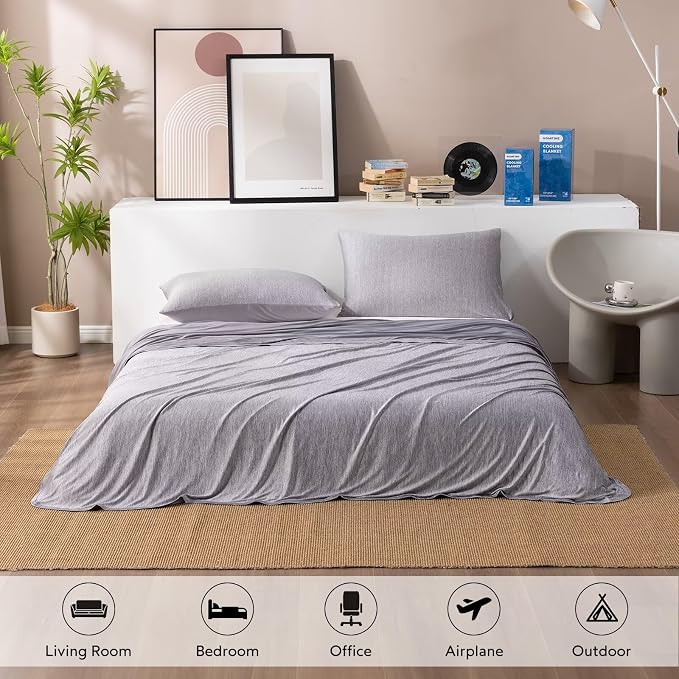 HOMFINE Cooling Blankets for Hot Sleepers - Image 7