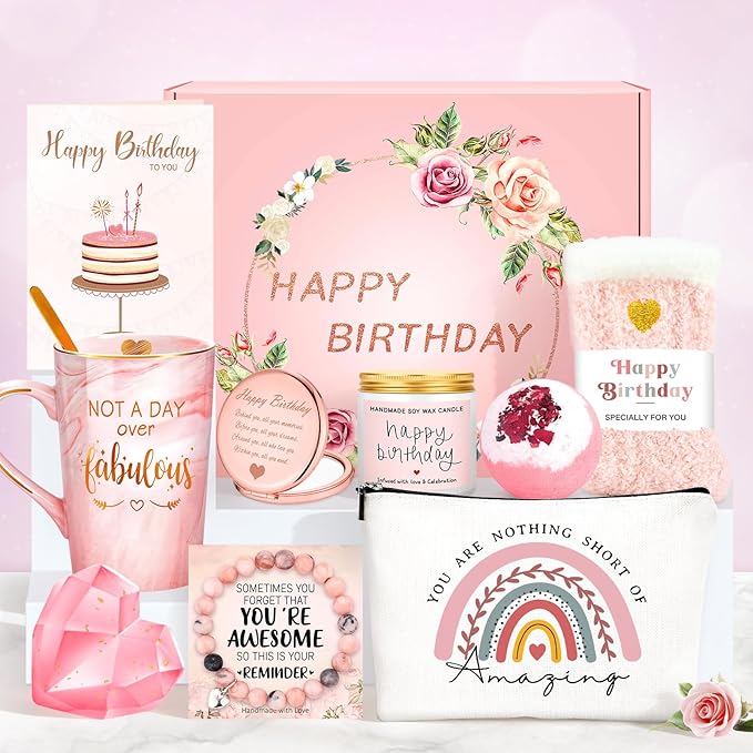 Birthday Gifts for Women Happy Birthday Gift Baskets for Women Unique Not A Day by Gagalico