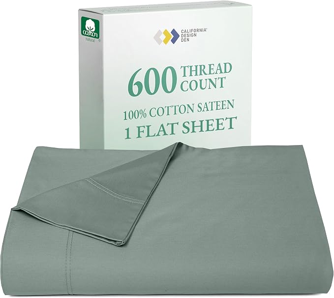 California Design Den King Size Flat Sheet Only by CaliforniaDesignDen