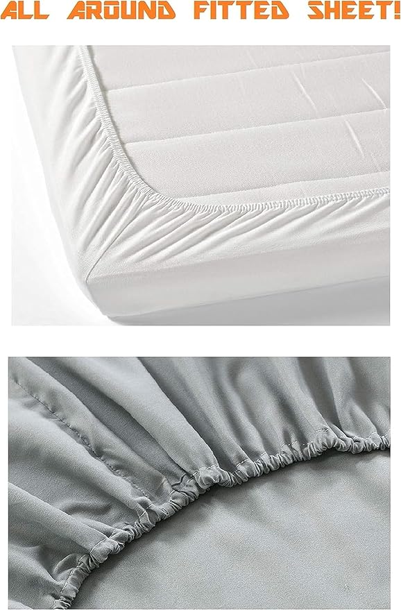 Elegant Comfort Luxury Soft 1500 Thread Count Egyptian 4-Piece Premium Hotel - Image 7