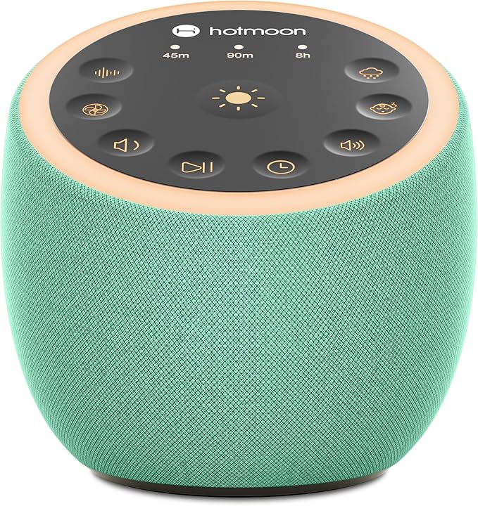 Hotmoon Sound Machine for Sleep, Cocoon 2 White Noise Sound Machine by Hotmoon
