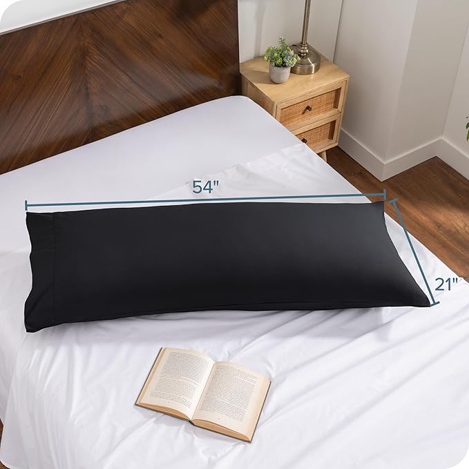 Bare Home Microfiber Body Pillow Cover - Image 6