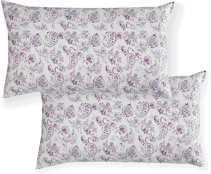 Elegant Comfort Luxury Soft Bed Sheets Paisley Pattern - Image 6