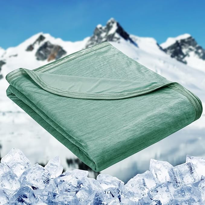 HOMFINE Cooling Blankets for Hot Sleepers by HOMFINE