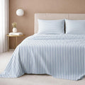 California Design Den Printed Striped Bed Sheets Full Size Set by CaliforniaDesignDen