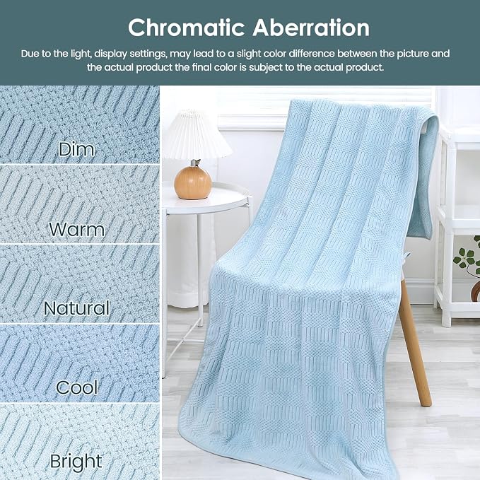 JML Microfiber Bath Towels, Large Bathroom Towel 2 Pack, Super Absorbent and - Image 8