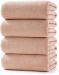 Lumimi Towels 4 Pack Soft Microfiber Bath Towel Set Salon Gym Yoga Travel Very by Lumimi