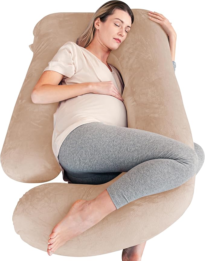 Cute Castle Pregnancy Pillows, Soft U-Shape Maternity Pillow by Cute+Castle