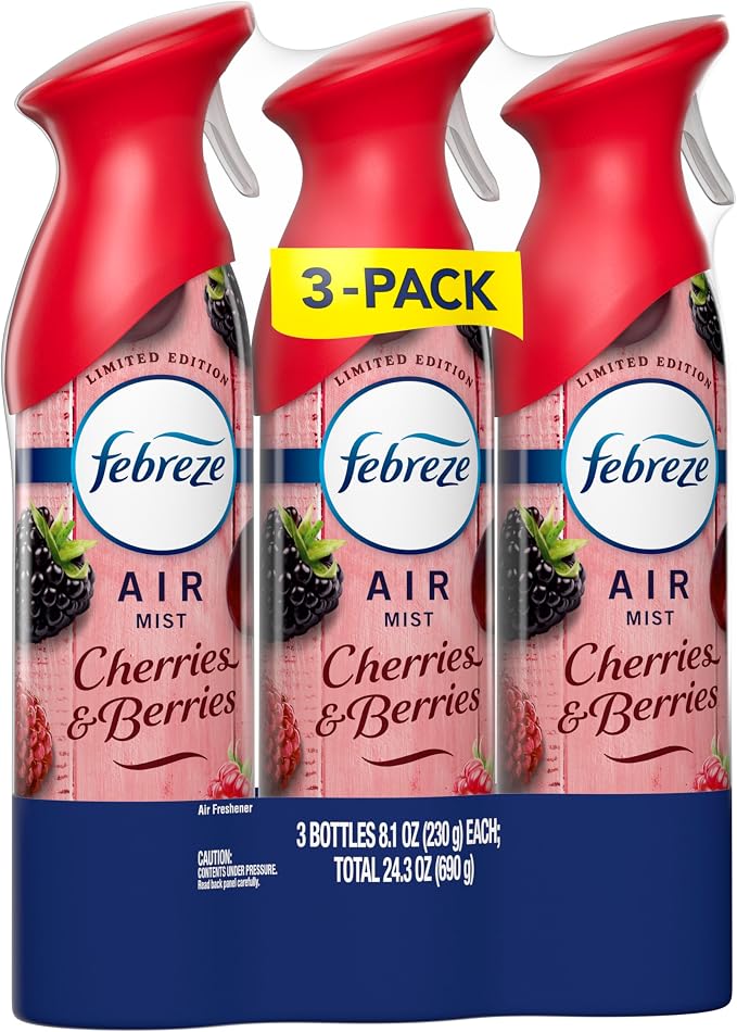 Febreze Air Mist, Air Freshener Spray, Odor Fighting Room Spray, Deodorizer - Image 11