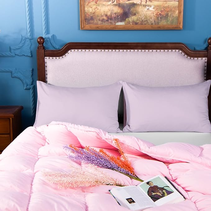 NTBAY Egyptian Cotton Queen Pillowcases - Image 7