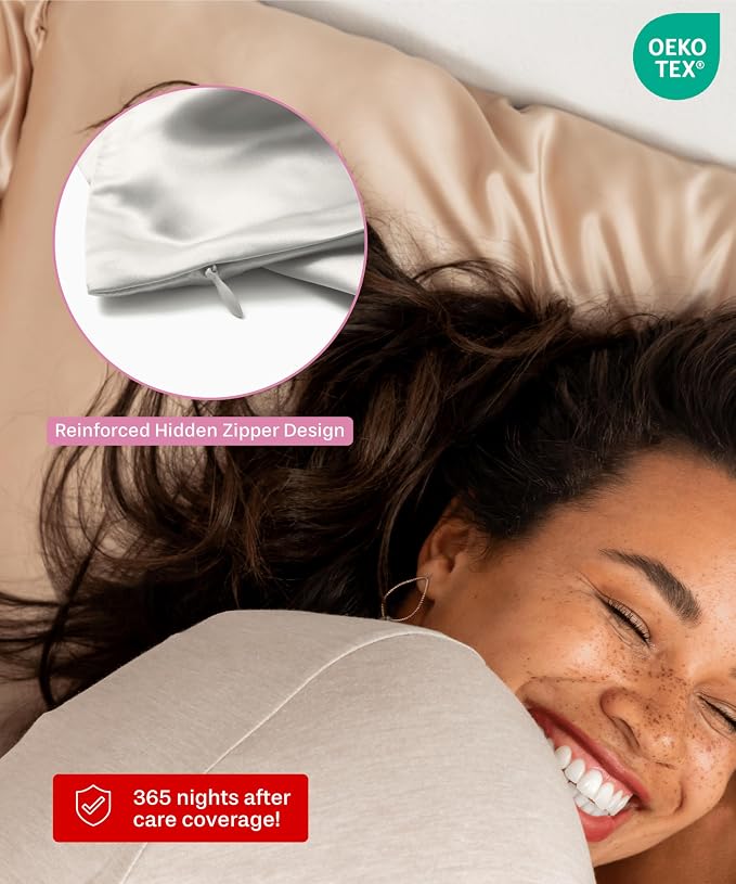 SUNDAYSILKS™ 100% Mulberry Silk Pillowcase, Silk Pillow Cases - Image 5