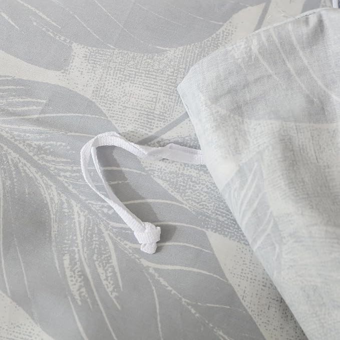 OAITE Duvet Cover Set King Size Floral Pattern Ultra Soft 100% Cotton Duvet - Image 8