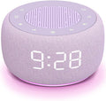 Buffbee Sound Machine & Alarm Clock 2-in-1, 0-100% Clock Face Brightness by BUFFBEE