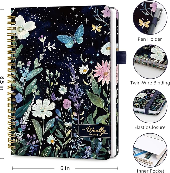 Undated Weekly Planner, Weekly To Do List Notebook - Image 3
