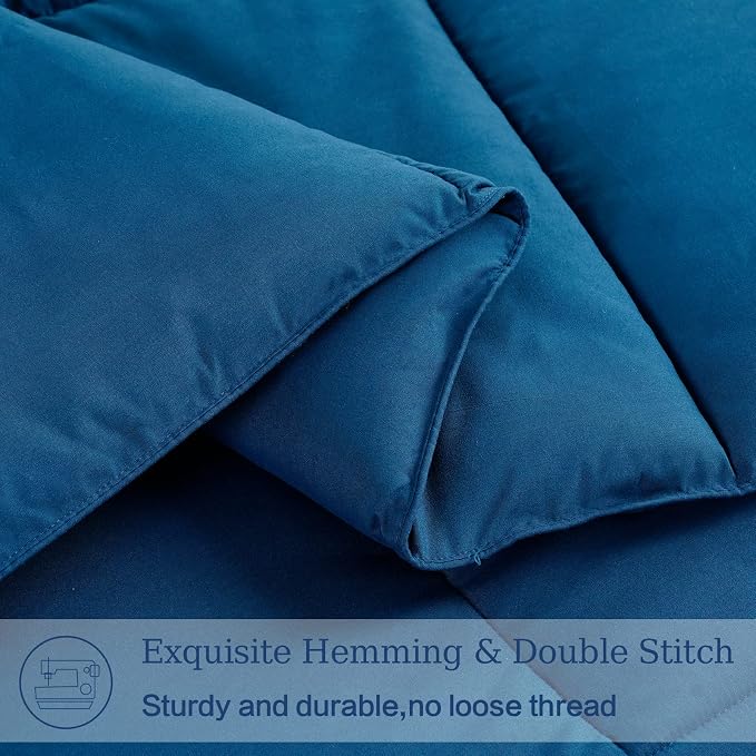 EASELAND King Size Down Alternative Comforter - Image 5
