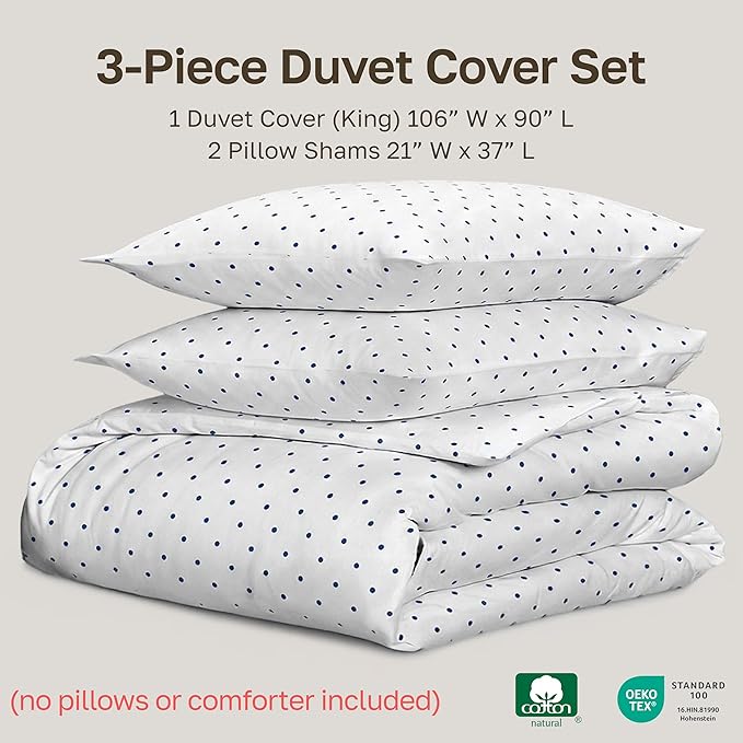 California Design Den Printed King Size Duvet Cover Set - Image 5