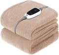Sealy Electric Blanket Heated Throw 50"x60" Soft Double Sherpa Super Cozy by Sealy