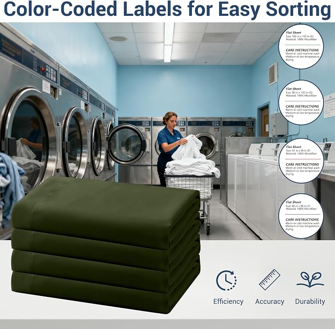 Full Flat Sheet Only, 1 Pack Top Bed Sheets, Soft Breathable Brushed Microfiber - Image 4