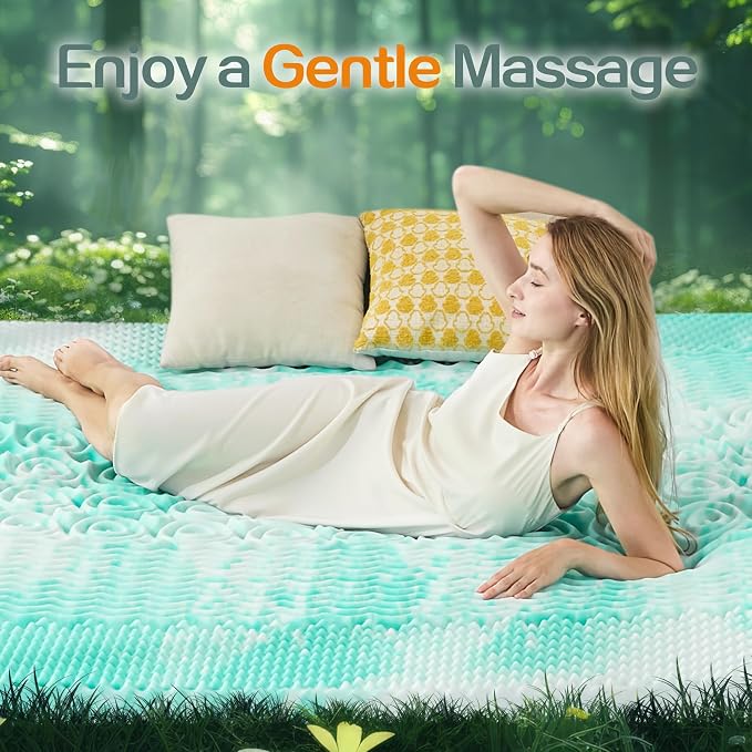 SINWEEK 2 Inch Memory Foam Mattress Topper Twin XL, Twin Extra Long Mattress - Image 7