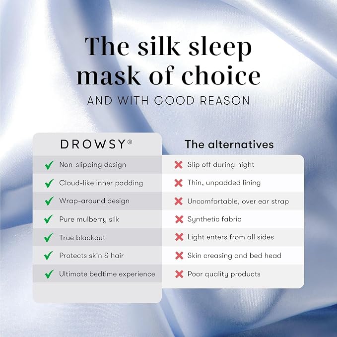 DROWSY Silk Sleep Mask - Image 4