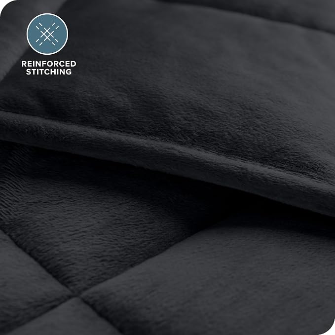 Bare Home Weighted Blanket Full or Queen Size 12lb - Image 8